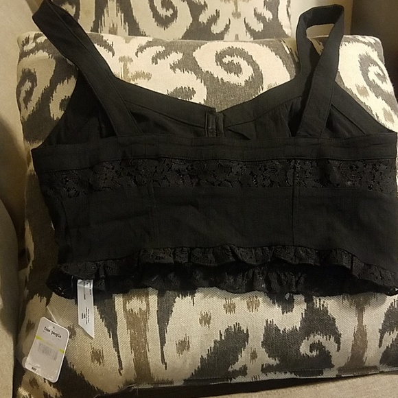 Free People Intimately Crop Lace Top - Picture 4 of 5